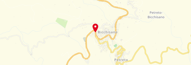 Plan la maison France services la Poste de Petreto-Bicchisano