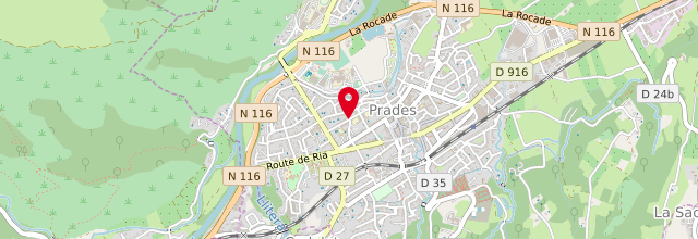 Plan la maison France services de Prades-Olette