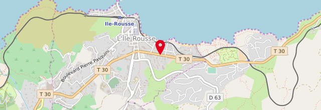 Plan la maison France services de L'Ile-Rousse