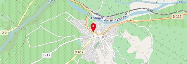 Plan la maison France services d'Estagel