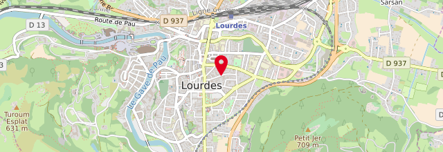 Plan la maison France Services de Lourdes