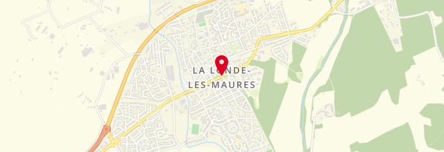Plan la maison France services de La Londe-les-Maures