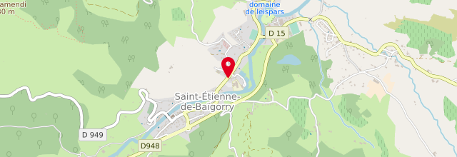 Plan la maison France services la Poste de Saint-Étienne-de-Baïgorry