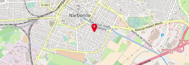 Plan de Agence CPAM de Narbonne