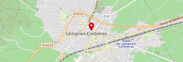 Plan la maison France services de Lézignan-Corbières