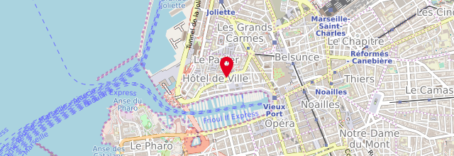 Plan la maison France services de Marseille 2ème - Panier