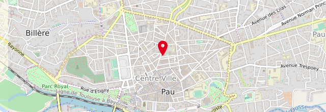 Plan la maison France Services de Pau - complexe de la République