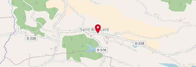 Plan la maison France services de Saint-Blancard