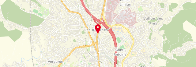Plan de Agence CPAM de Marseille -  Grand Littoral