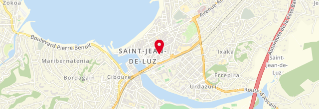 Plan la maison France services de Saint-Jean-de-Luz