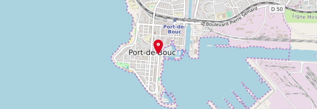 Plan de la Permanence CPAM de Port-de-Bouc