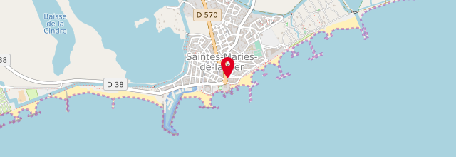 Plan la maison France services la Poste de Saintes-Maries-de-la-Mer