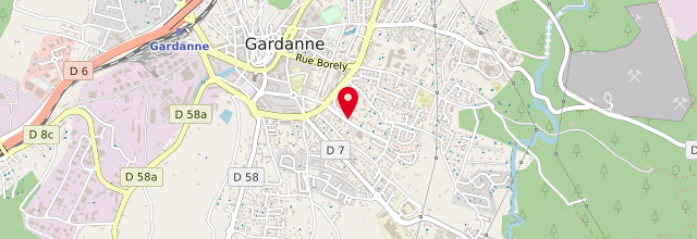 Plan de Agence CPAM de Gardanne