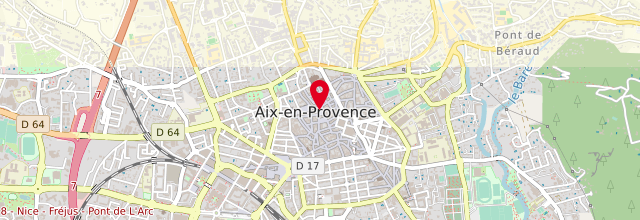 Plan la maison France Services d’Aix-en-Provence