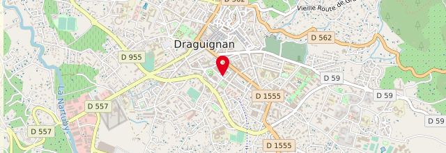 Plan la maison France services de Draguignan