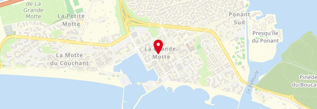 Plan la maison France services de La Grande Motte