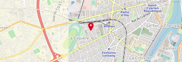 Plan de Agence CPAM de Toulouse - Bagatelle