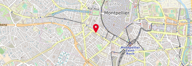 Plan de Agence CPAM de Montpellier
