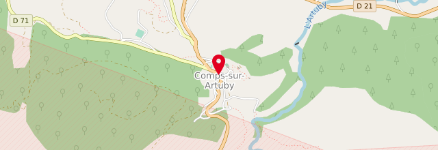 Plan la maison France Services de Comps-sur-Artuby