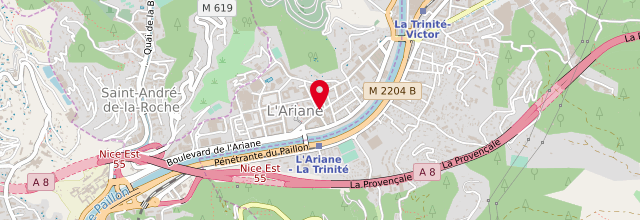 Plan la maison France services Pimms Médiation de Nice - Ariane