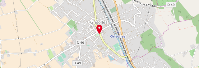 Plan la maison France Services de Grisolles