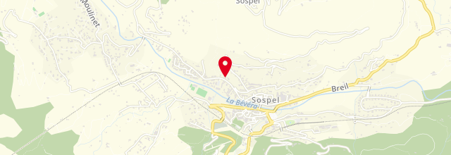 Plan la maison France services de Sospel