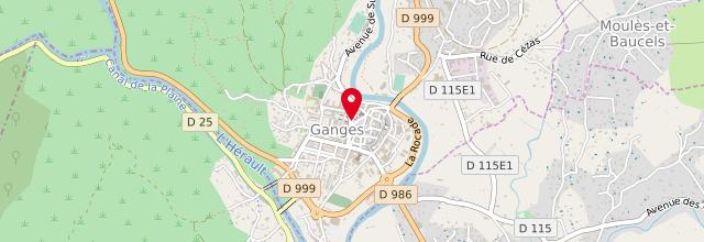 Plan la maison France Services de Ganges