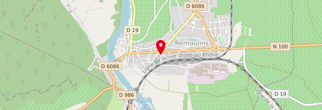Plan la maison France services Relais emploi intercommunal du Pont du Gard - Remoulins