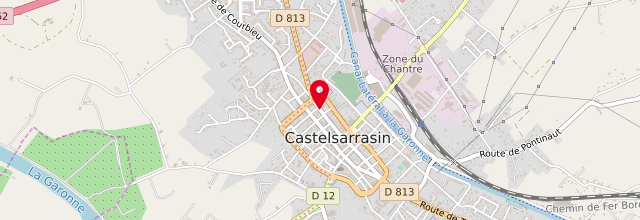 Plan la maison France services de Castelsarrasin