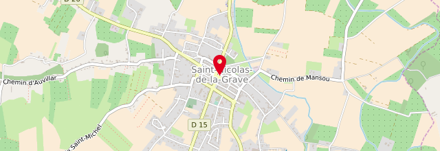 Plan la maison France services de Saint-Nicolas-de-la-Grave