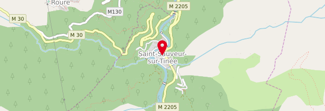 Plan la maison France services Maison du département de Saint-Sauveur sur Tinée