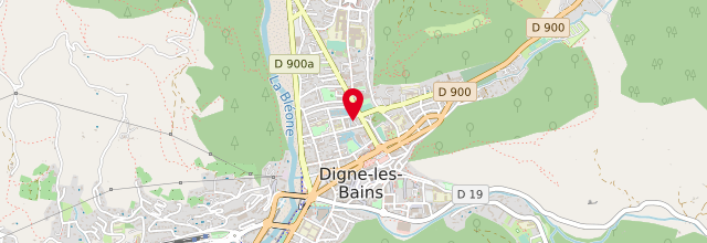 Plan de Agence CPAM de Digne-les-Bains