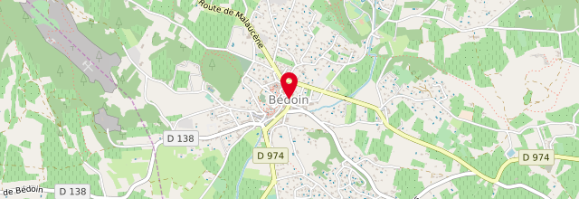 Plan la maison France Services de Bédoin