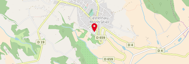 Plan la maison France services de Castelnau-Montratier