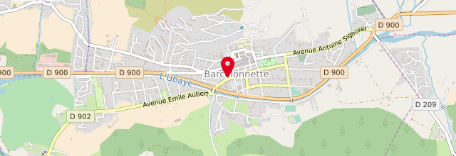 Plan la maison France Services de Barcelonnette