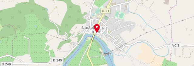 Plan la maison France services la Poste de Castelmoron-sur-Lot