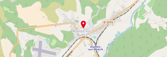 Plan de la Permanence CPAM d'Aspres-sur-Buech