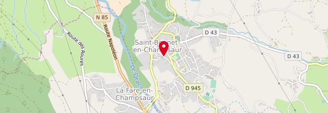 Plan la maison France services du Champsaur-Valgaudemar