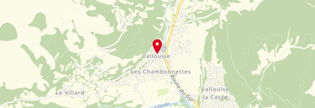 Plan la maison France services du Pays des Ecrins - Antenne Vallouise Pelvoux