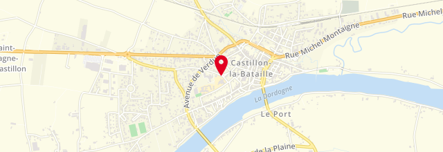 Plan la maison France services Gironde Castillon Pujols
