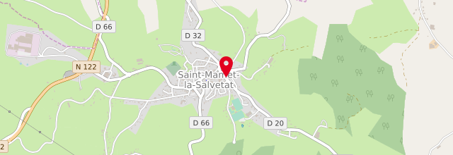 Plan la maison France services de Saint Mamet la Salvetat