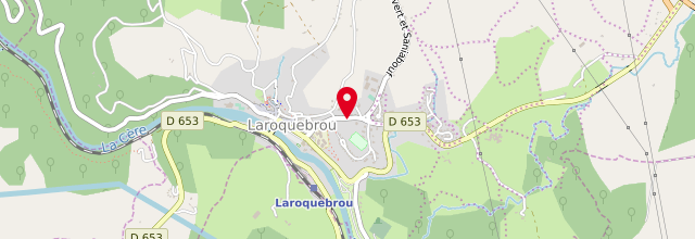 Plan la maison France Services de Laroquebrou