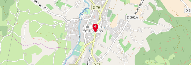 Plan la maison France services de Saint-Jean-en-Royans
