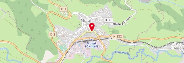 Plan la maison France services de Murat