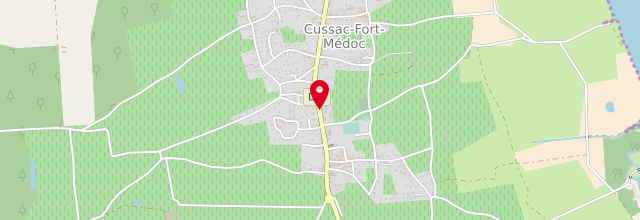 Plan la maison France services Cussac Fort Médoc