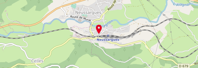 Plan la maison France services de Murat - Antenne de Neussargues en Pinatelle