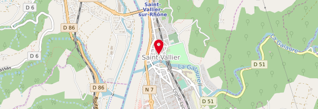 Plan la maison France services de Saint-Vallier
