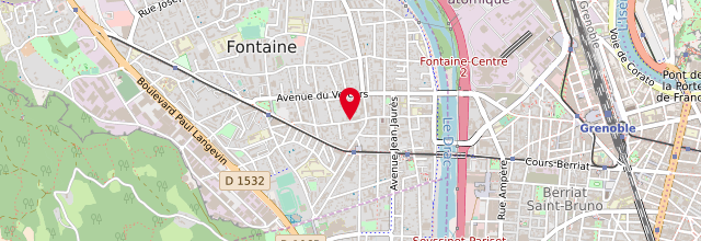 Plan la maison France services de Fontaine