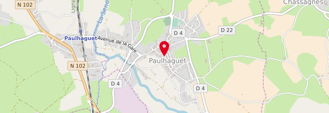 Plan la maison France Services de Paulhaguet