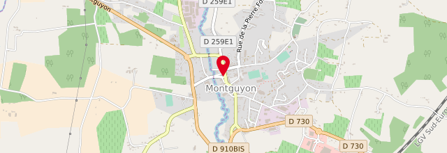 Plan la maison France Services de Montguyon
